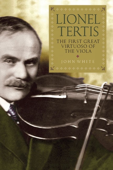 Book cover image for Lionel Tertis ISBN: 9781843837909